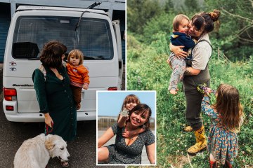 I 'un-school' my kids while living in a van - people judge but they're wrong