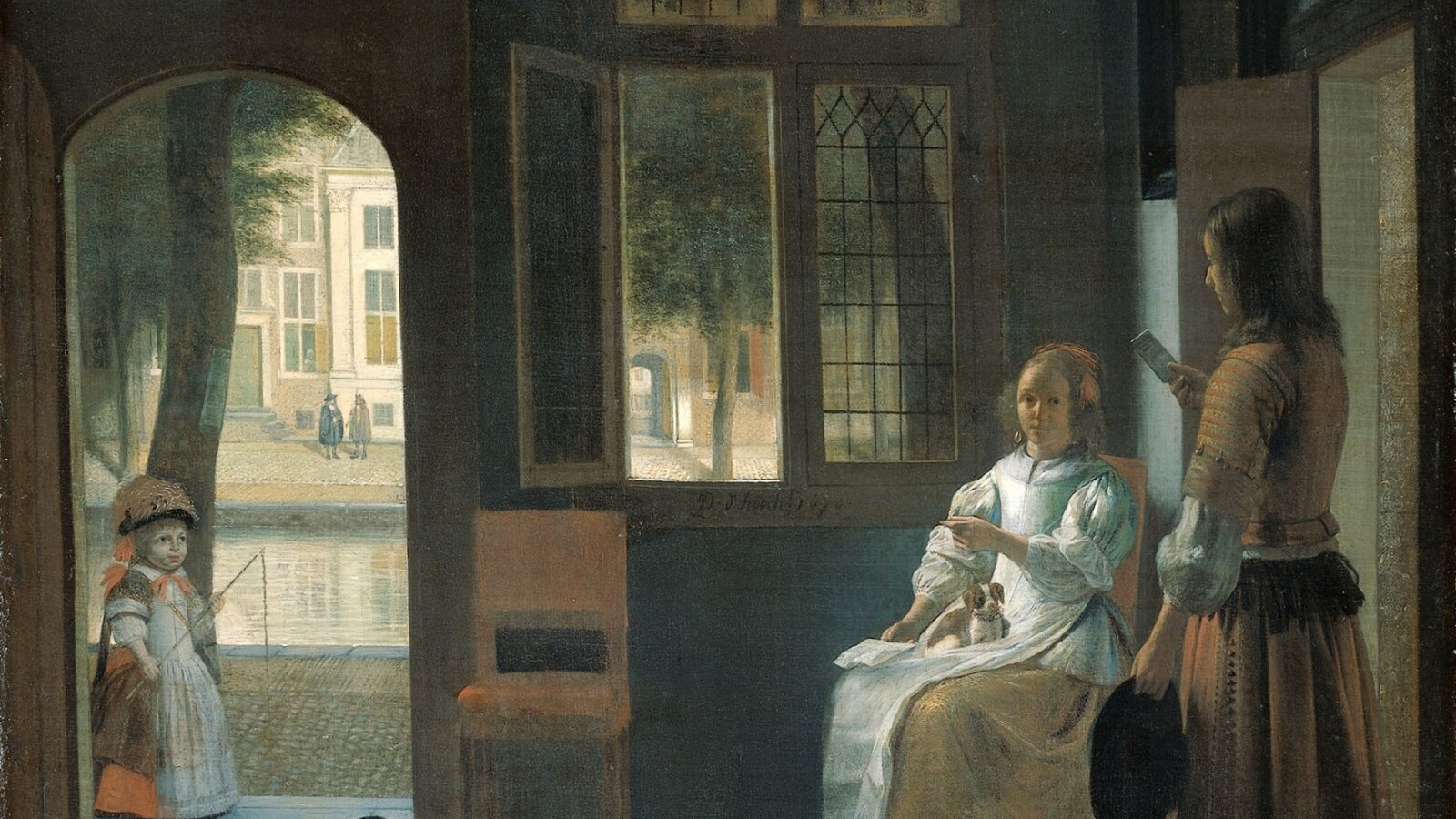 'Time Traveler' Caught in 350-year-old Painting? Tim Cook Believes So