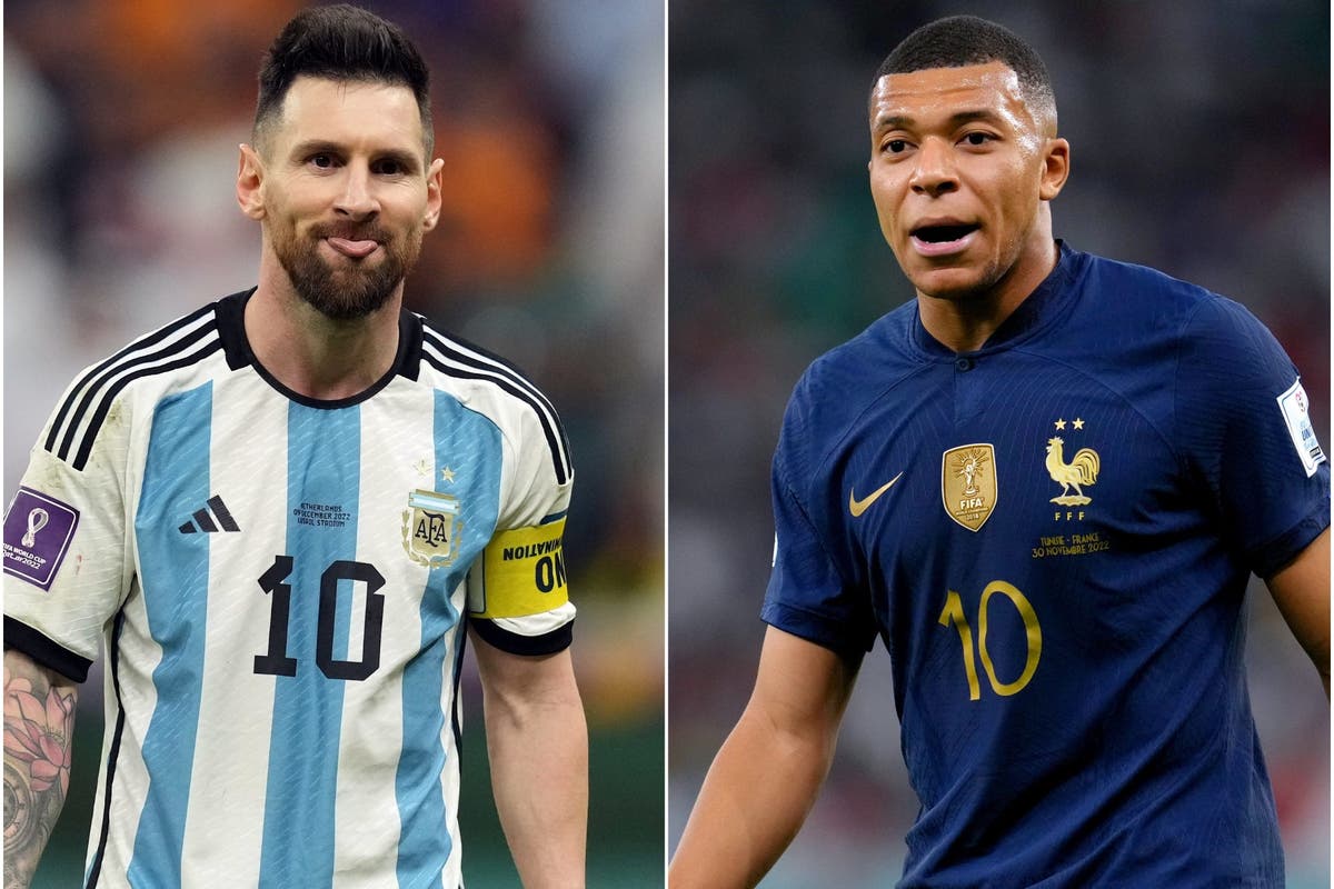 Comparing Lionel Messi and Kylian Mbappe ahead of World Cup final