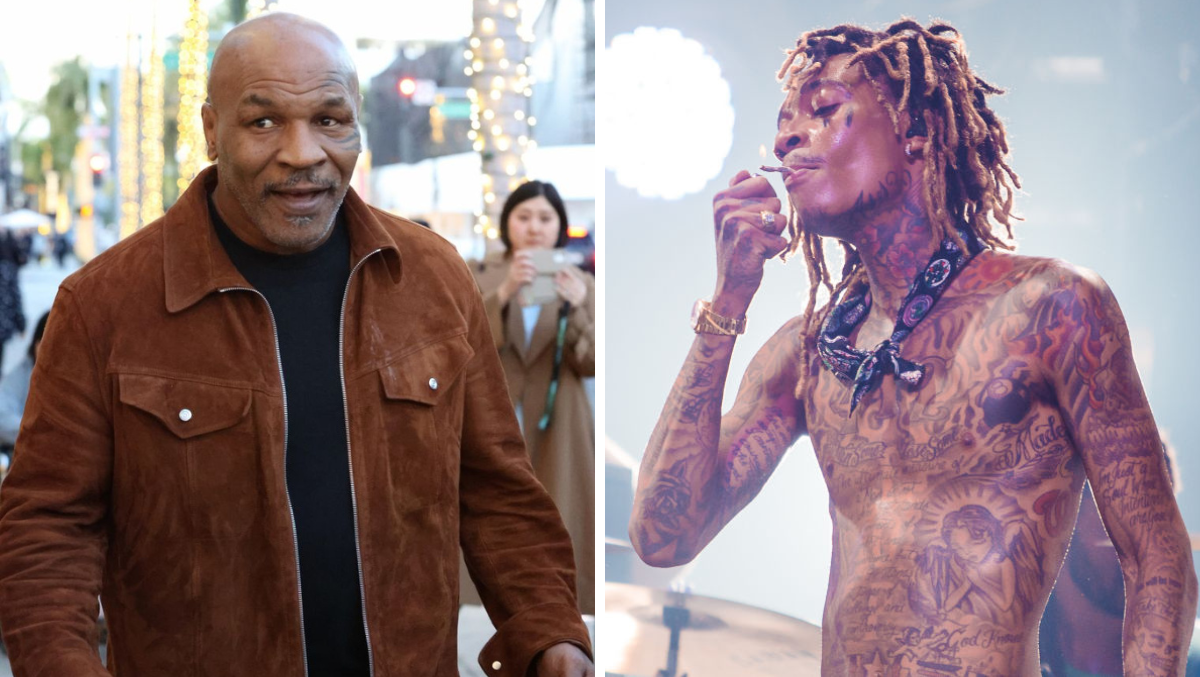 Mike Tyson Left Choking After Wiz Khalifa 'Kush-Up' Weed Smoking Suggestion