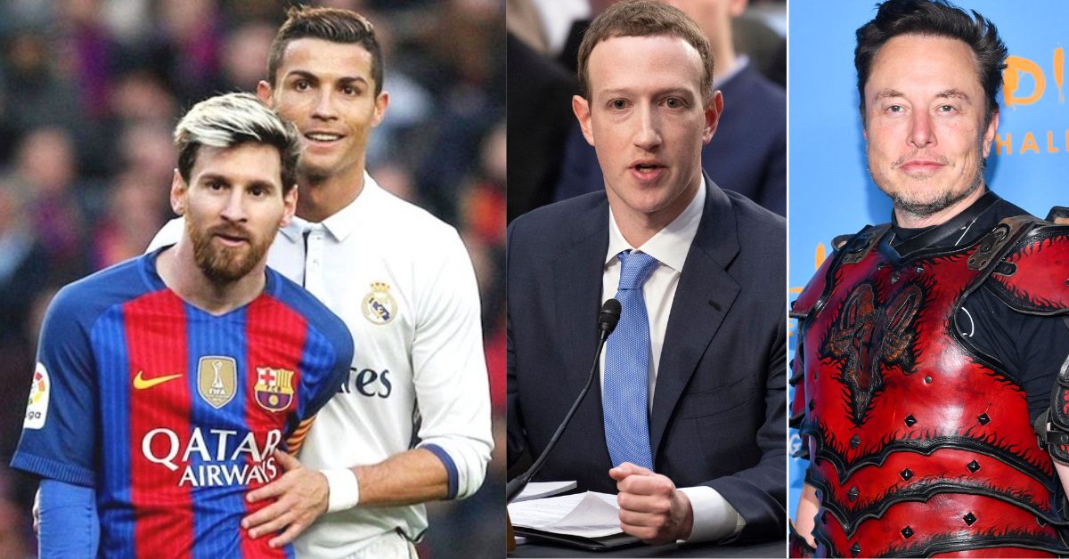 Cristiano Ronaldo and Lionel Messi to follow in Elon Musk and Mark Zuckerburg's footsteps