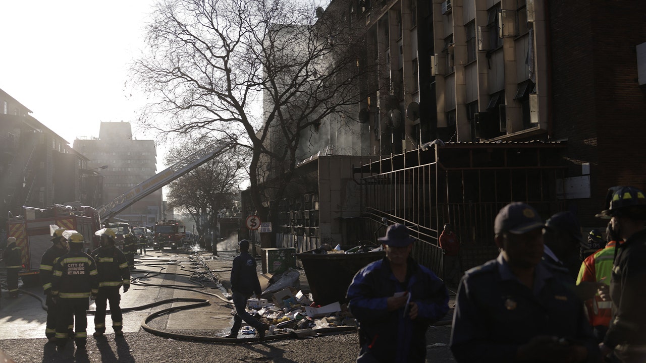 Fire at multi-story building in Johannesburg leaves at least 63 dead, over 40 injured