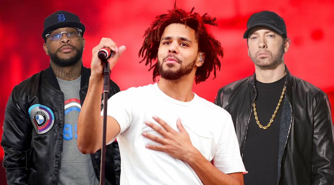 J Cole Says Eminem and Royce 5’9 are Among His Heroes