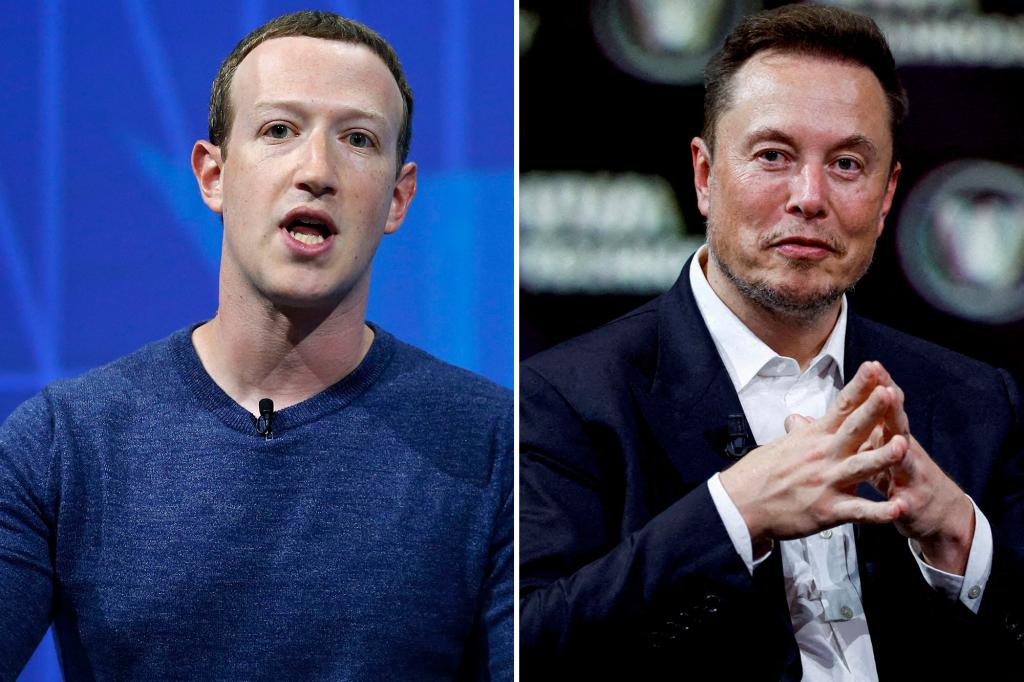 Mark Zuckerberg says he is  ‘ready to fight’ Elon Musk