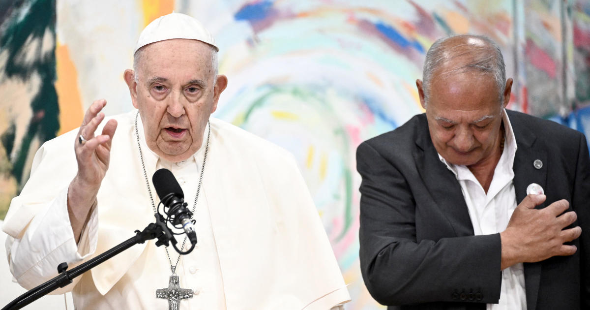 Pope Francis starts Catholic Church's "World Youth Day" summit by meeting sexual abuse survivors