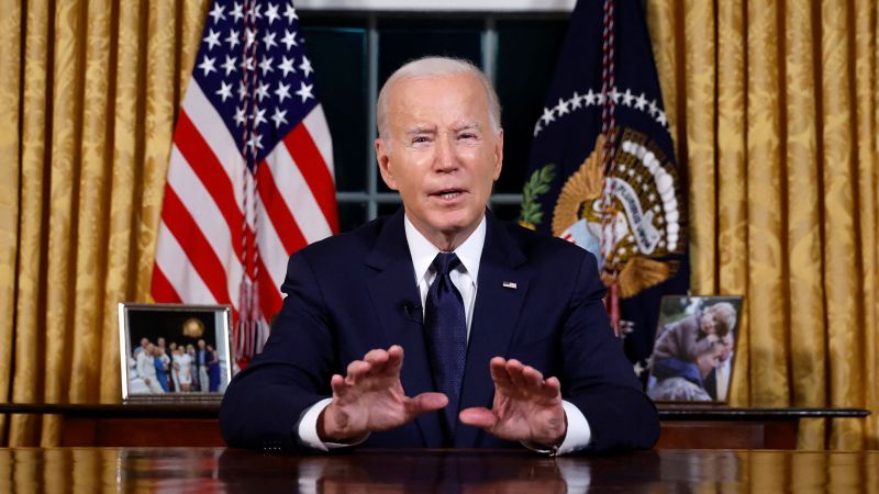 Biden administration seeks $105 billion in national security package that includes aid to Ukraine and Israel | CNN Politics