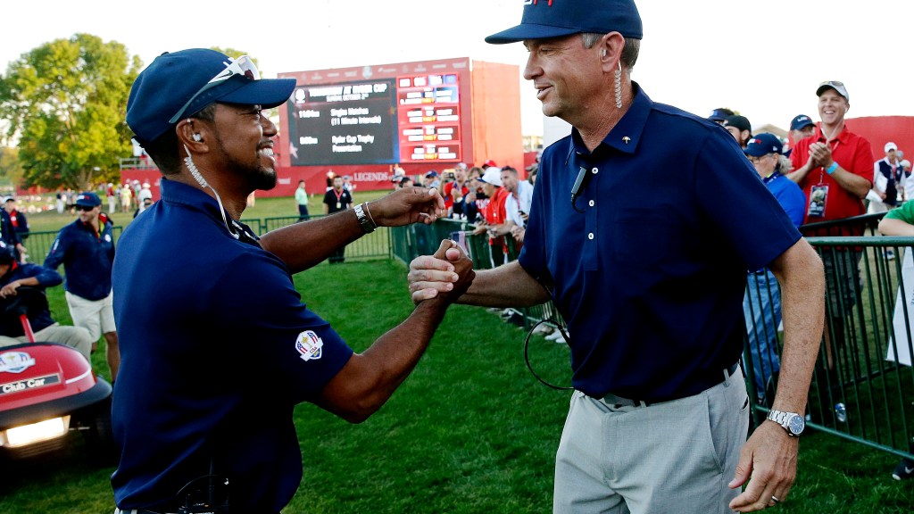 Davis Love III says 'we've got to call Tiger Woods' about being 2025 Ryder Cup captain