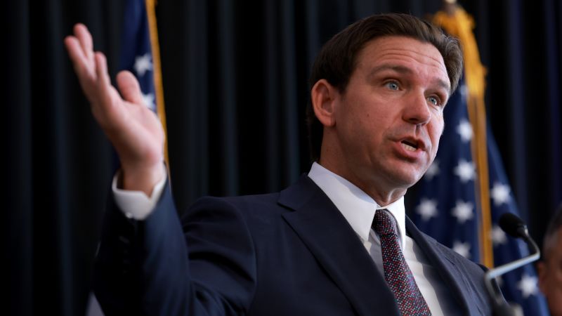 DeSantis calls for institutionalizing more people instead of nationalizing Florida’s red flag law in wake of Maine shooting | CNN Politics