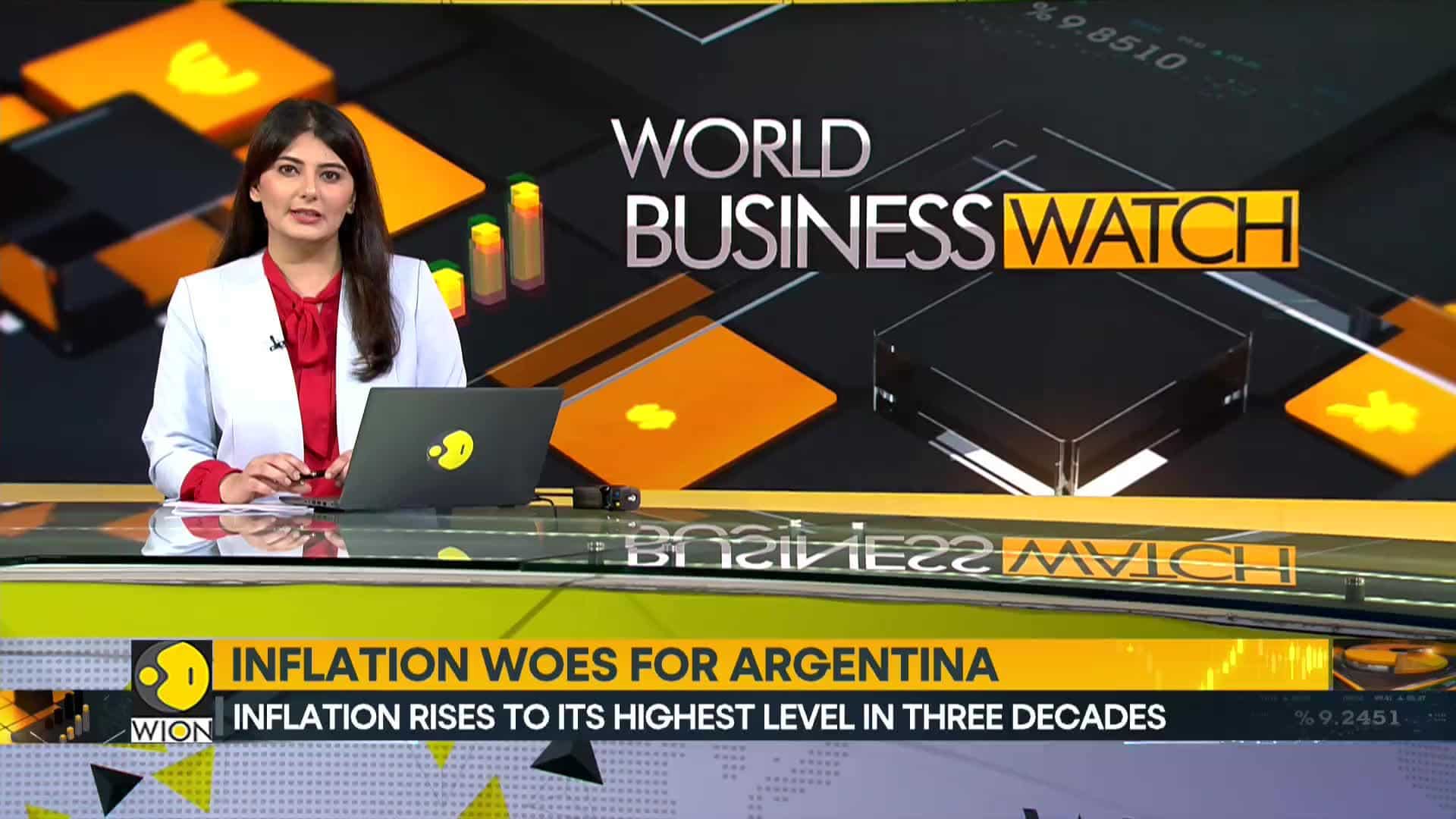 Record high inflation in Argentina