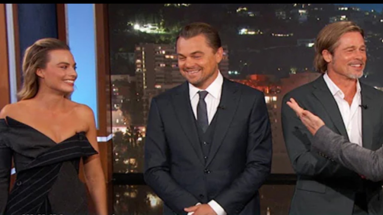 Revisiting the moment when Leonardo DiCaprio, Brad Pitt and Margot Robbie interrupted a monologue