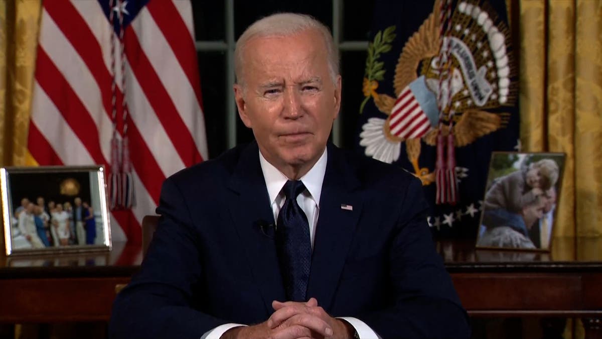 Trump attacks Biden’s ‘incompetence and weakness’ ahead of presidential address