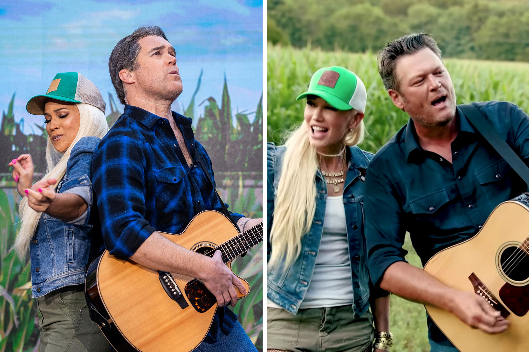 Blake Shelton Had the Best Reaction to the TODAY Anchors' Gwen & Blake Costumes