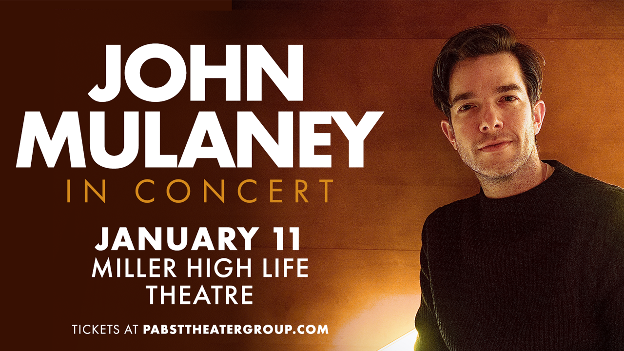 Comedy star John Mulaney to take stage at Miller High Life Theater