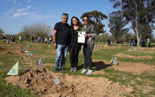 Israelis and Jews worldwide plant trees in memory of Oct. 7 victims