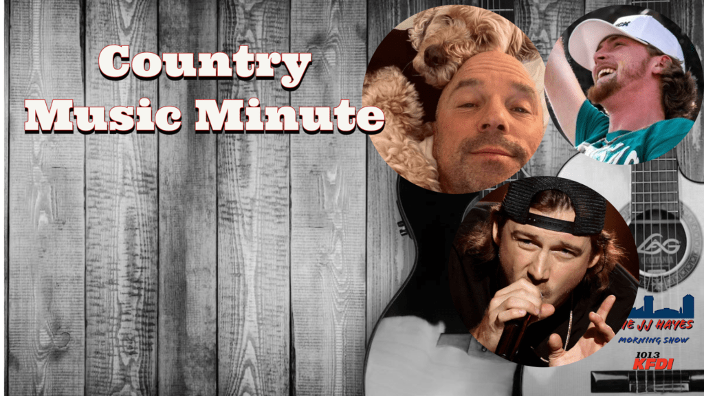 JJ’s Country Music Minute: Kenny Chesney’s Puppy Pal, Morgan Is Back On Top, Bailey Zimmerman Talks 2024 and More