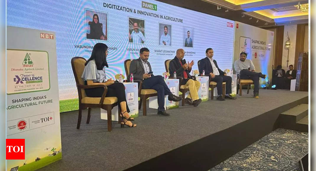 TOI's Agri-tech summit 2023 explores future of agriculture and how tech can revolutionise farming | India News - Times of India