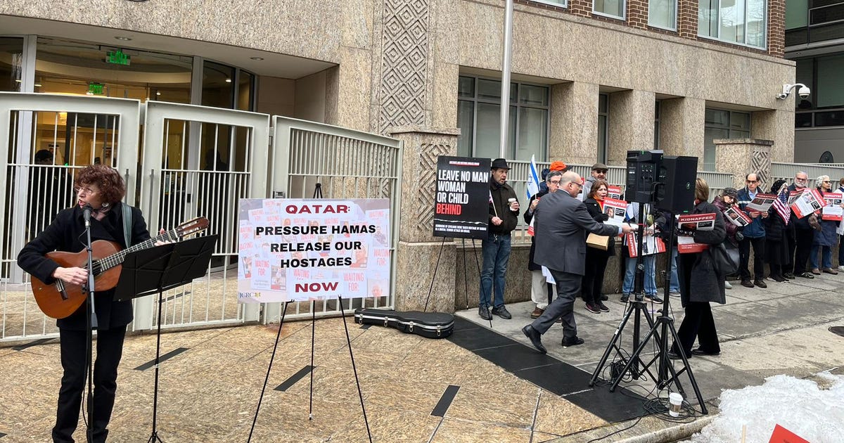 U.S. Jews, Israeli expats to rally for hostages in front of Qatari embassy in Washington