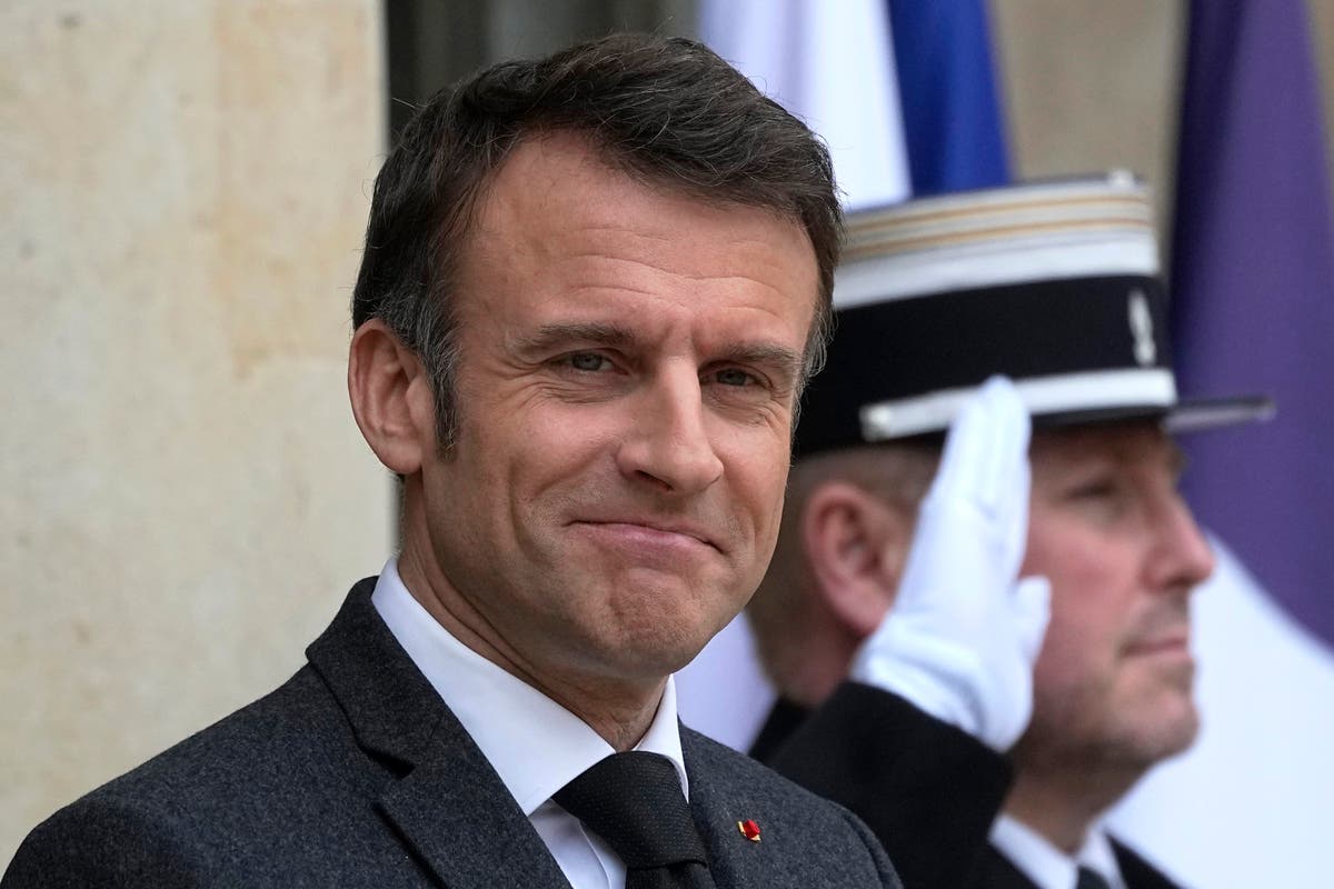 Macron again declines to rule out Western troops in Ukraine, but says they're not needed now
