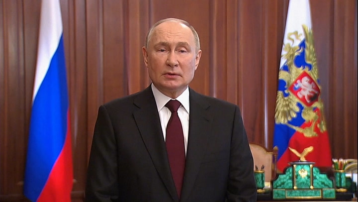 Putin calls on Russians to vote in presidential election to determine ‘fate of the fatherland’