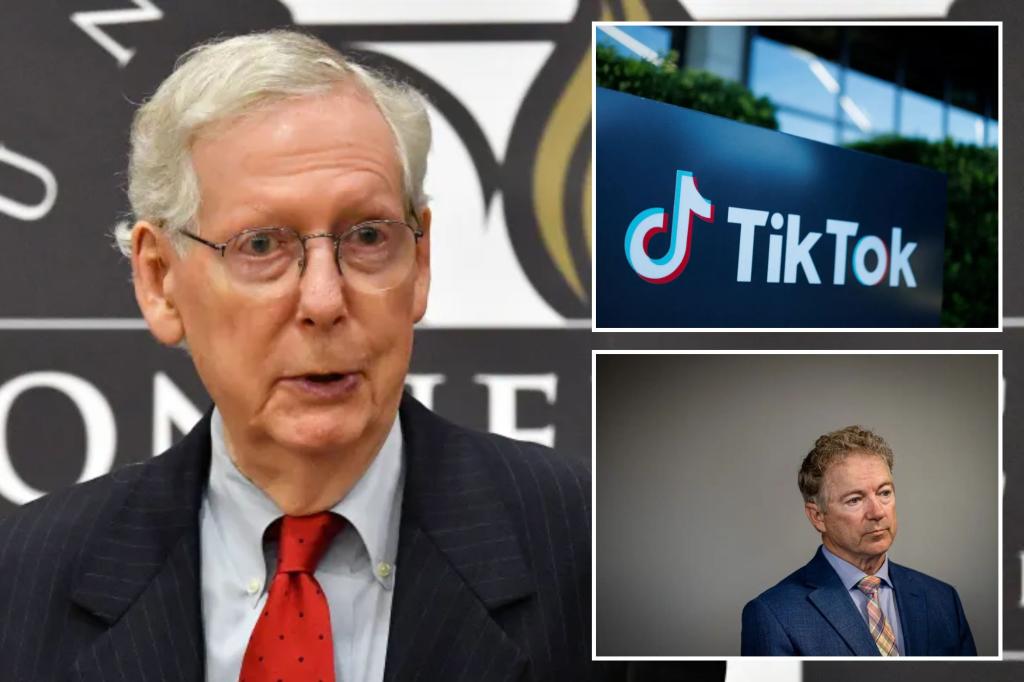 McConnell implores Senate to take up TikTok divestment bill: ‘America’s greatest strategic rival’