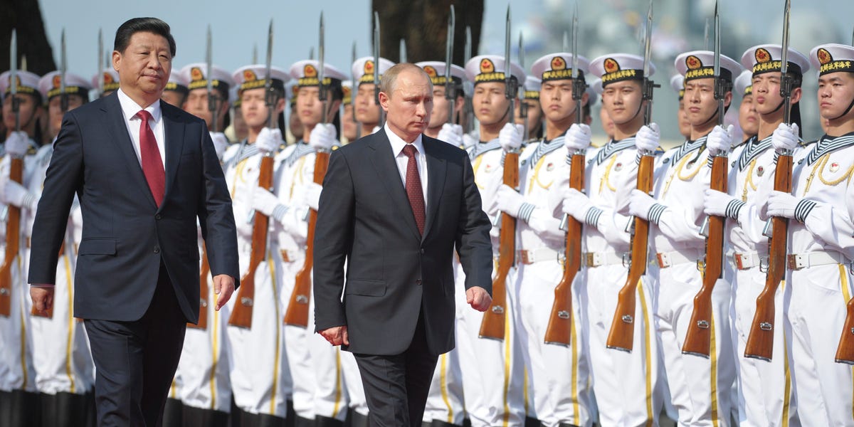 The Moscow-Beijing alliance is here to stay because partnering with China is the only way Putin can sustain his conflict with the West, think tank says